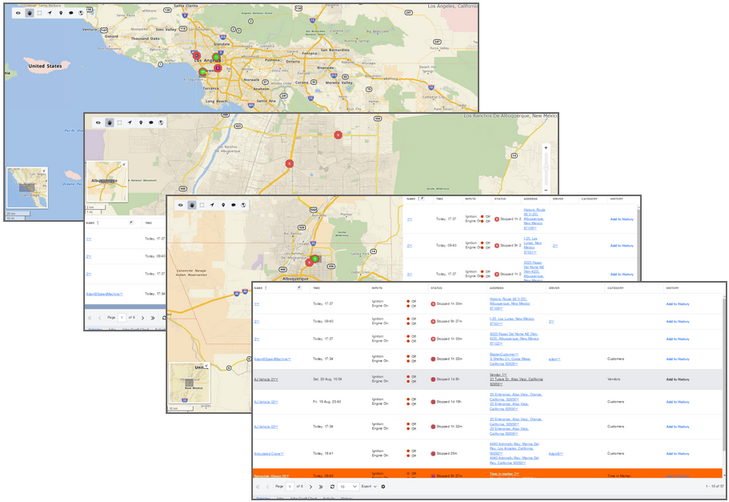 map and list view options